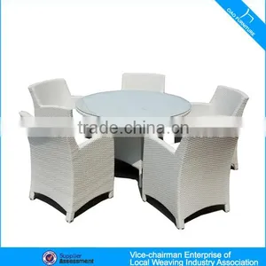 High Quality Outdoor Furniture Hotel Wicker Rattan Dining Table and Chair(8014T) thumbnail-3