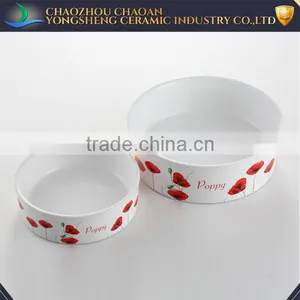 Manufacturer's Promotion Decal Ceramic Products of Pet Bowl thumbnail-1