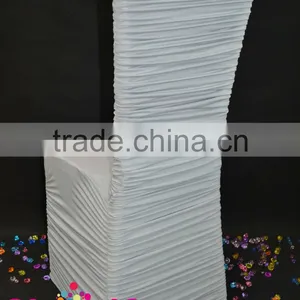 Wrinkle Spandex Chair Cover thumbnail-1