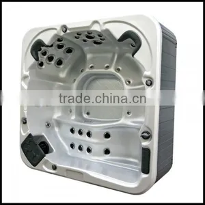 2015 Balboa Lucite China Supplier High Quality Whirlpool Acrylic Bathtubs for Adults thumbnail-2