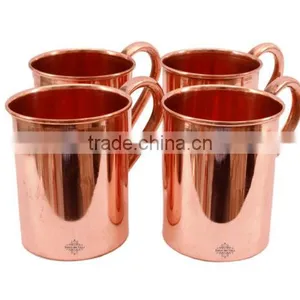 Copper Moscow Mule Mug, Pure Copper Mule Mug, Copper Beer Mug thumbnail-2