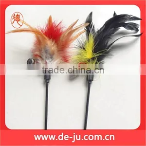Long Feather Touch Pet Toy To Make A Cat Rod thumbnail-1