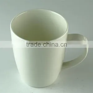 Stocked Cheap 350ml Ceramic Coffee White Mug/cup Standard for Wholesale thumbnail-2