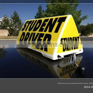 Customized Printed Corflute Sign/vacuum Formed Plastic Signs thumbnail-4