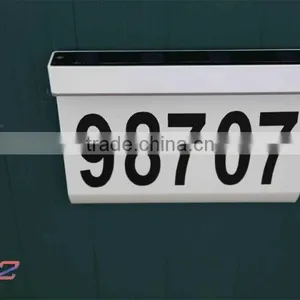 FQ-542 2016 New Environmental-friendly House Number Light,solar Lighted Address Signs,doorplate Light thumbnail-1