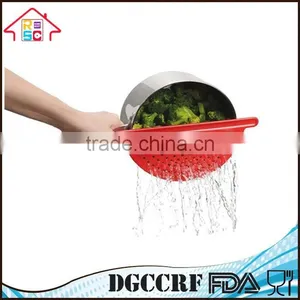 Plastic Pot Strainer, Pot Drainer, Plastic Colander thumbnail-1