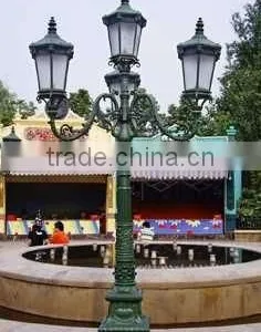 Factory Castiron Lamp Posts,metal Lighting Poles,street Lighting Poles thumbnail-2