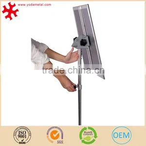 Adjustable Height Tilting Metal Poster Display Stand With Snap Frame thumbnail-4