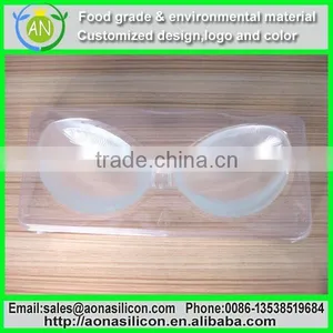 Hot Sale Transparent Sexy Invisible Silicone Bra thumbnail-1