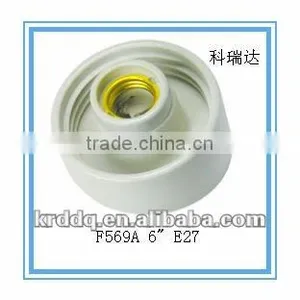 E27 Porcelain Screw Shell Lampholder Socket thumbnail-1