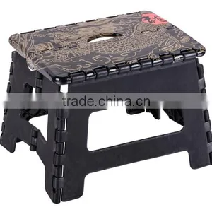 Customized Printing Plastic Folding Step Stool thumbnail-1