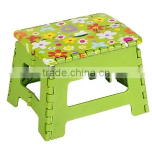 Cute Printing Plastic Stool for Children thumbnail-1