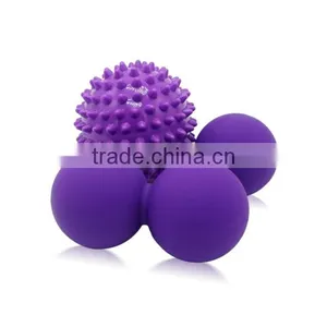 Lacrosse Ball,double Lacrosse Ball,spiky Massage Ball for Crossfit thumbnail-2