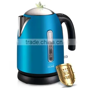 Cordless Electric Large Water Tea Kettle Blue Led 1.7l thumbnail-1