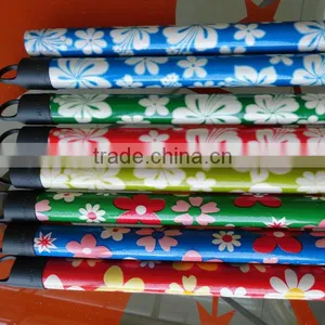 Good Quality Wood Mop Handle With Industrial Plastic Coating Paint thumbnail-1