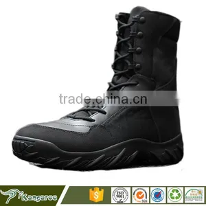 Black Military Combat Mountaineering Boots thumbnail-2