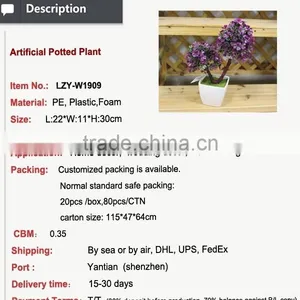 Ceramic Mushroom-shaped for Secretaire Decoration Potted Plant thumbnail-2