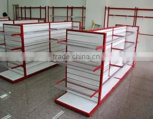 Wooden Slatwall Etagere Shelves Gondola Island Shelving Shelves thumbnail-3