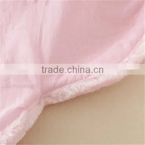 Girls Wraps For Matching Wedding Dresses Pink Appliqued Wraps With Bow In Stock thumbnail-6