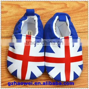 Soft Cotton England Flag Printed Baby Footwear thumbnail-3