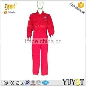 Wholesale Red Protex fr Coverall With Embroidered Logo thumbnail-1