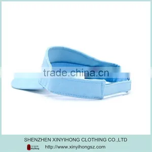 Wholesale High Quality 100% Cotton Contrast Color Golf Sports Visors for Lady thumbnail-5