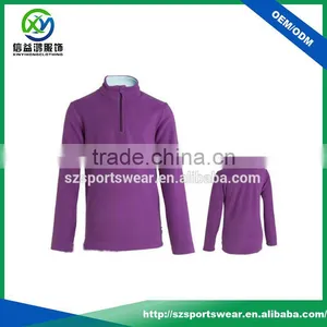Purple Color Custom Hoodies Polar Fleece Fabric Without Hoods for Men 2016 thumbnail-1