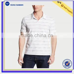 China Factory Custom Polo Shirts Hot-selling Stripe T-shirt Polo Shirts thumbnail-1