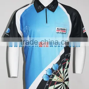 Custom Made Darts Shirt High Quality Dart Wear for Dart Club thumbnail-2