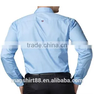 2016 New Wholesale Stylish Long Sleeve Cotton Custom Mens Casual Dress Shirts thumbnail-5
