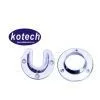 Heavy Duty Closet Pole Sockets-Polished Chrome thumbnail-1