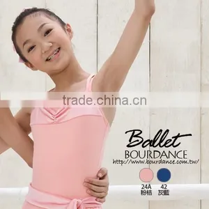 Ballet Children Velvet Trims Camisole Leotards thumbnail-1