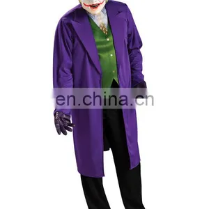 Adult Men's New Fashion Style Halloween Costume Joker Costume Funny Carnival Costume AGM2016 thumbnail-1