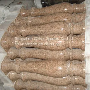 Hollow Stone Pillar White Marble Pillar Solid Marble Column Granite Baluster and Handrail Stairs and Risers thumbnail-4