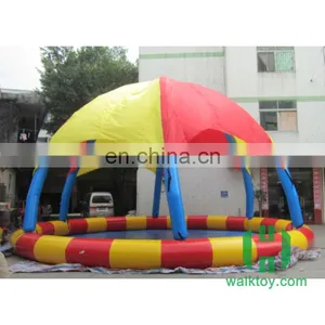 HI Customized 0.6mm PVC Tent Inflatable With Five Designs Dome Canopy Tent Outdoor thumbnail-4