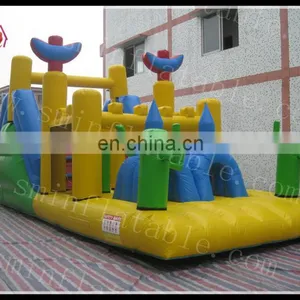 Boot Camp Inflatable Obstacle Course Mega Challenge Obstacle Kids Obstacle Course thumbnail-1