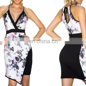Latest Sexy Skinny Dress Women Apparel thumbnail-3