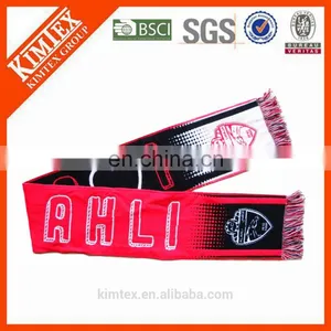 2016 Promotional Acrylic Woven Football Scarf thumbnail-6