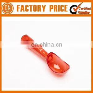 Plastic Ice Cream Scoop Custom Logo Printed Disposable Plastic Scoop thumbnail-3