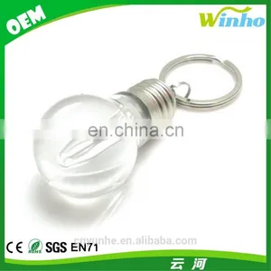 Winho Creative Led Light Bulb Shaped Keychain thumbnail-1