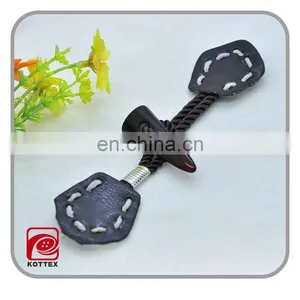 Modern Black Resin Horn Button Any Customized Design Available thumbnail-1