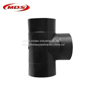 Superior Quality HDPE Pipe Fittings Equal Tee Made in China thumbnail-1