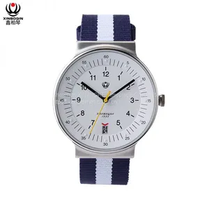 XINBOQIN Supplier Original Brand Luxury Tide Luxury Business Nylon Wrist Band Straps Stainless Steel Man Watch thumbnail-2