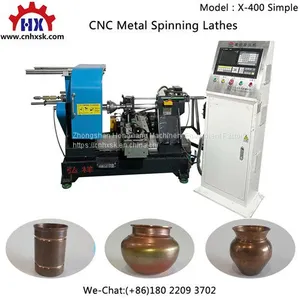 High Speed Series Cnc Metal Lamp Shape Spinning Machine thumbnail-1