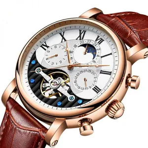 Week Calendar 24 Hours Tourbillion Automatic Watch Men 2019 thumbnail-1