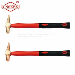 Explosion-proof Fiber Handle Inspection Hammer 150g Aluminum Bronze thumbnail-1