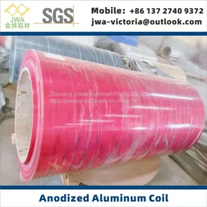 Anodized Aluminum Coil, Anodized Aluminum Sheet for Metal Curtain Wall, Indoor Decorative Aluminum Sheet thumbnail-1