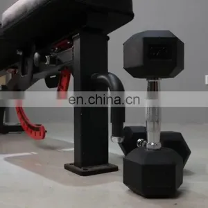 Factory Direct Sales Support A Large Number Adjustable Dumbbell Lbs Hex Dumbbell Set Rubber thumbnail-1