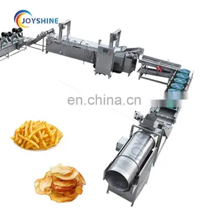 Industrial Automatic Potato Chips Machine Production Line Potato French Fries Machine for Business thumbnail-2