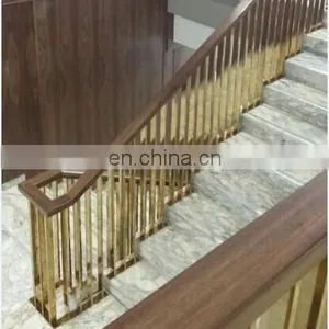 Stainless Steel Tubular Specification Parts Soft Pvc Balustrade Handrail Outdoor Step thumbnail-2